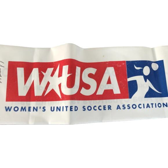 WUSA Championship 2001 Autographed Thunderstick Banger Lilly, Sissi, Horvath - Picture 6 of 6